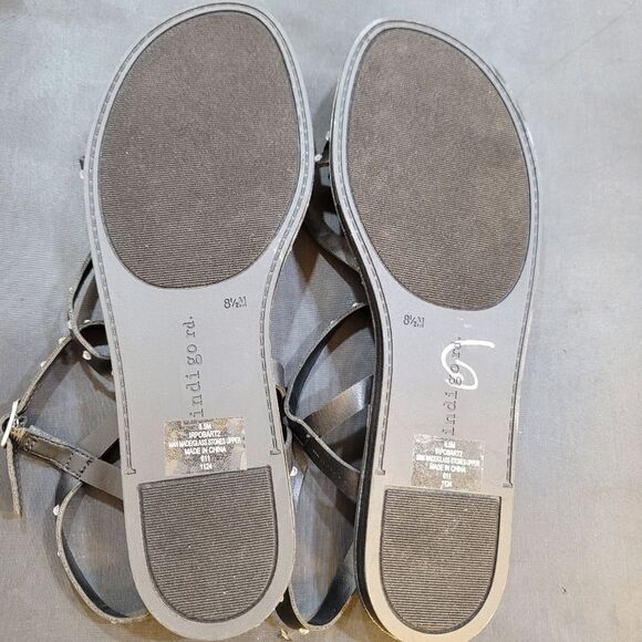BRAND NEW INDIGO RD. POBART MULTI-STRAPS EMBELLISHED SANDALS - Picture 12 of 14